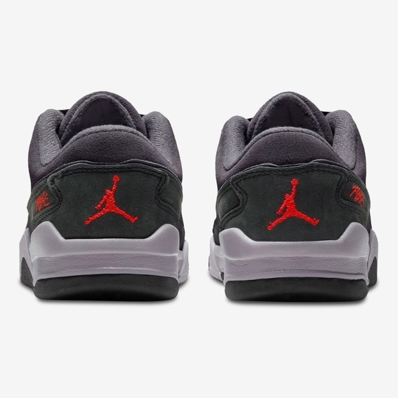 Jordan Flight Court Boys Gray and Black And Red Sneakers. Very comfortable. - Picture 2 of 4